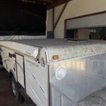 before pop up trailer roof repair
