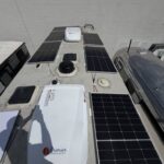 Complete RV Rooftop Solar Array with Six Panels