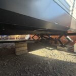 Completed Sewer Conversion for Stationary Travel Trailer