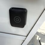 Exterior Auxiliary DC and Solar Port on the RV
