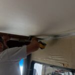 RV Electric Bed Lift System Above the Cab installation