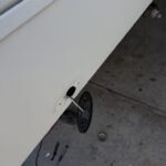 RV Side Marker Removed for Observation Camera Installation