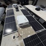 Six-Panel RV Solar System Installed on the Roof