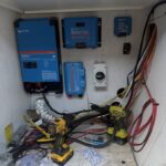 Victron Power System Installation in RV Front Compartment
