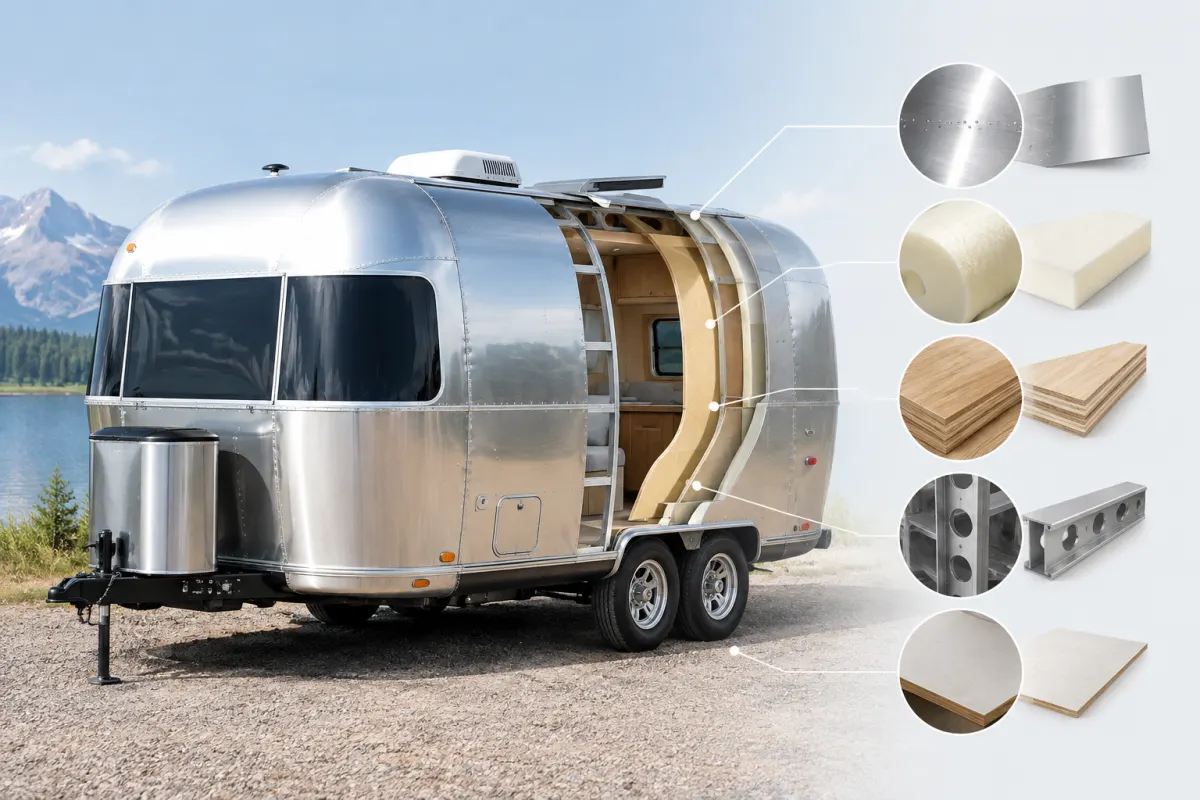 What Are Airstream Campers Made Of?