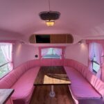 Airstream U-Shaped Lounge Seat pink