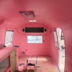 Airstream interior repaint renovation