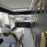 Custom Mobile Barbershop Trailer Conversion LA California