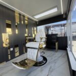 Custom Mobile Barbershop Trailer Conversion in LA