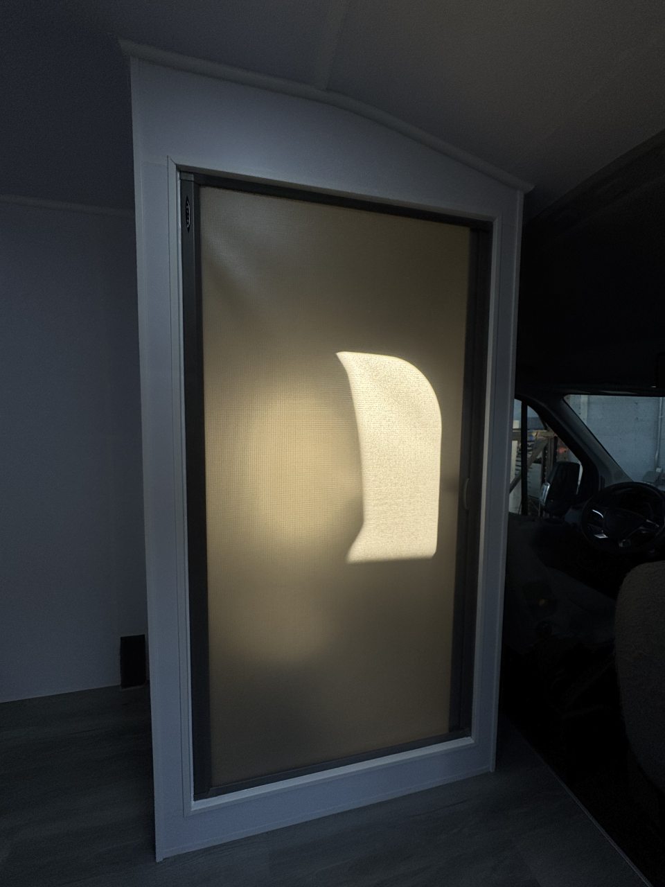 Custom Toilet Installation in a Ford Transit 1