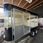 Mobile Barbershop Tailer exterior