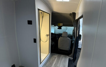 RV shower renovation