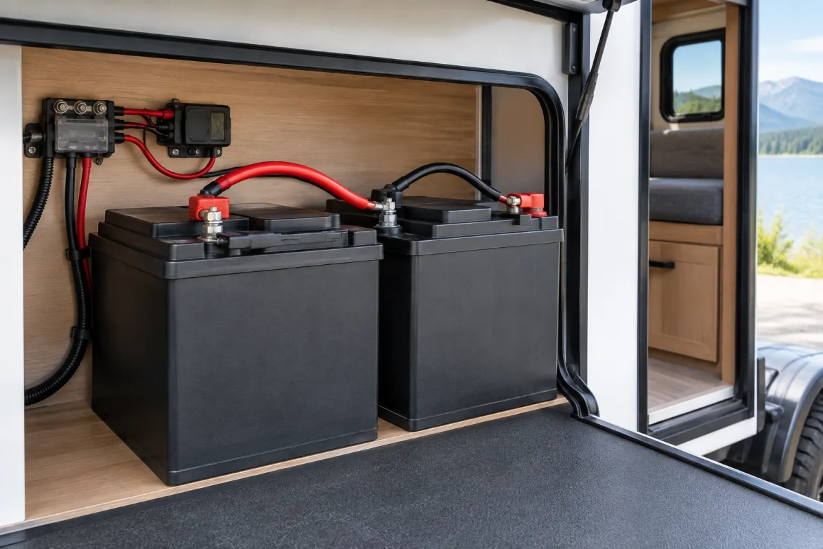 How to Hook Up 2 Batteries in a Camper