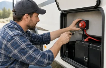 How to Install a Battery Disconnect Switch on a Camper