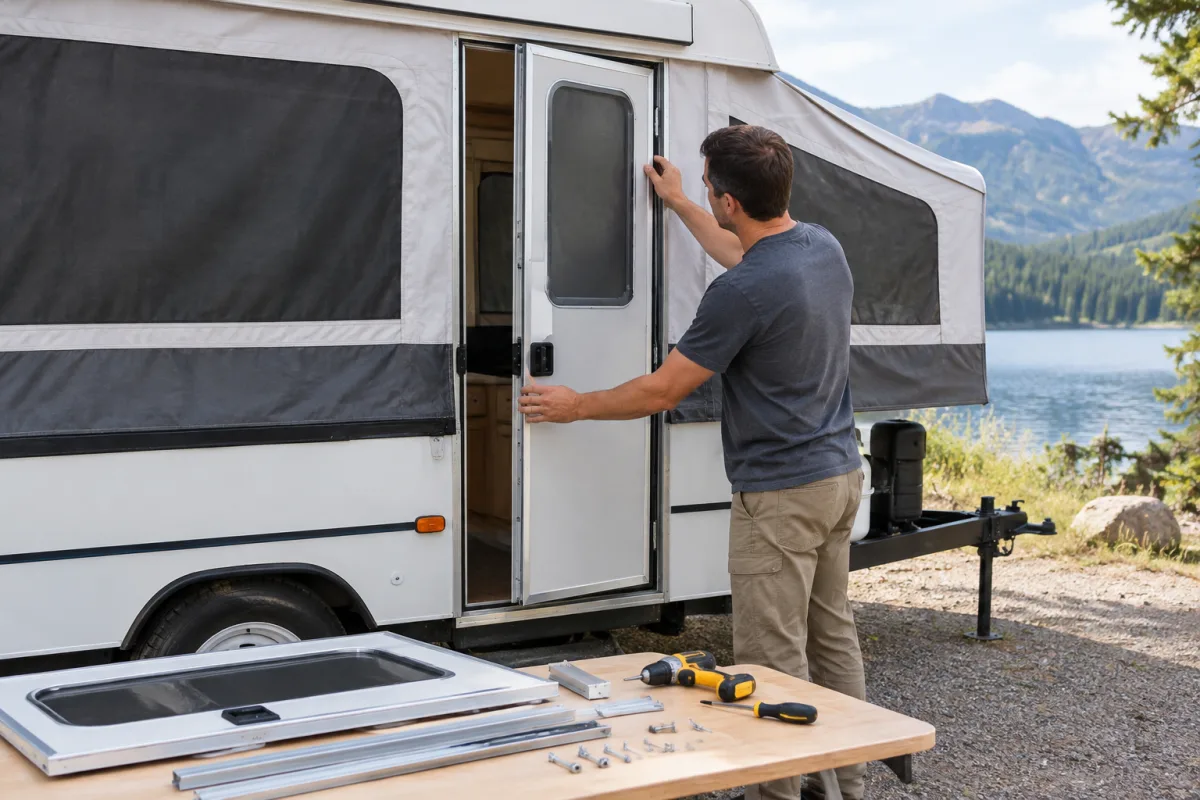 How to Install a Pop-Up Camper Door: Step-by-Step Guide