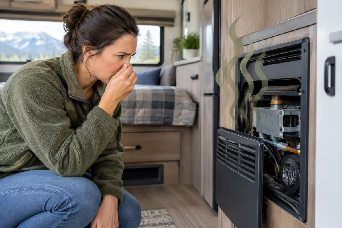 Why Does My Camper Furnace Stink? Causes, Warnings, and Safe Next Steps